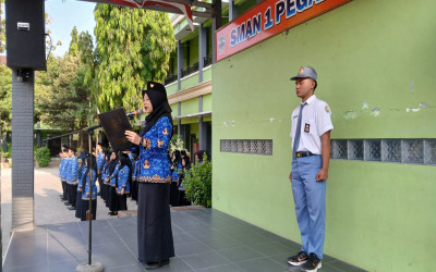 SMAN 1 Pegandon Gelar Upacara Hari Kesaktian Pancasila: Teguhkan Integritas Seluruh Murid dan Kesiapan Akademik Siswa Kelas XII